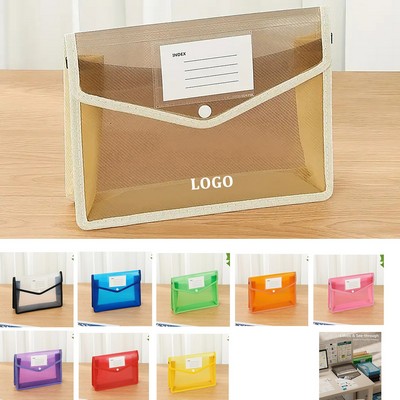 Plastic Expanding Document Folder