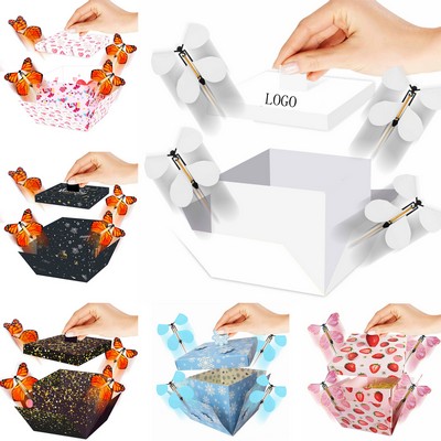 Exploding Butterfly Surprise Gift Box