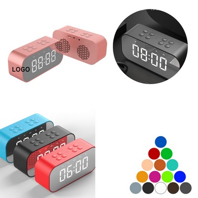 Alarm Clock with Wireless Speaker
