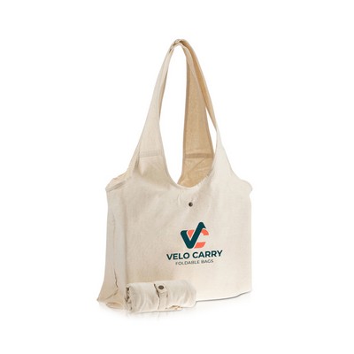 Foldable Cotton Canvas Sling Bag