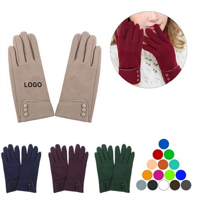 Women Winter Gloves Warm Touchscreen Gloves