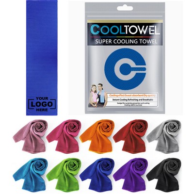 Instant Ice Cool Sports Cooling Towel