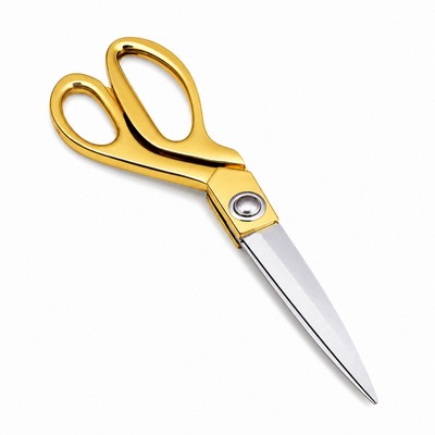 Gold Handle Ceremonial Scissors
