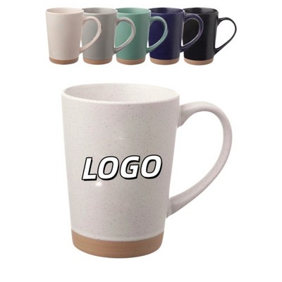 16 Oz. Nebula Speckled Clay Coffee Mug