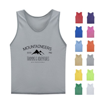 Polyester Mesh Sports Vest