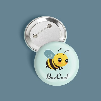 1.25" Round Button