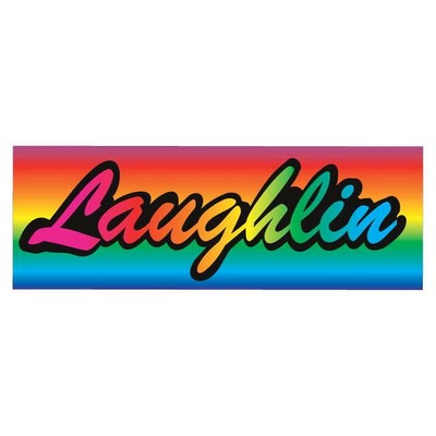 Laughlin Panoramic Metal Photo Magnet (1 5/8"x4 5/8")