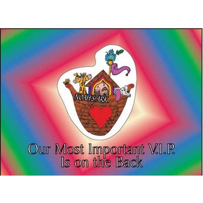 Noah's Ark Rectangle Hand Mirror (2"x3")