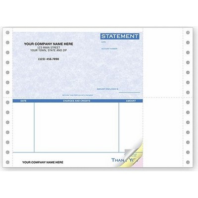 Continuous Statements - Compact, Parchment (2 Part)