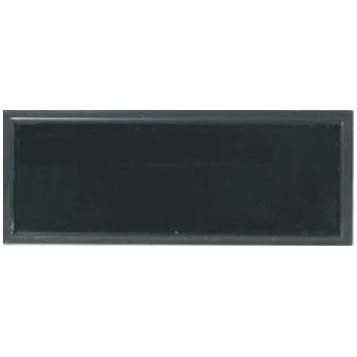Name Badge - Frames -Black - Fits 1-1/2" x 3"