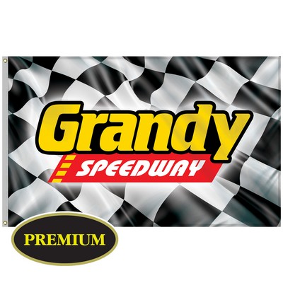 5' x 8' Digitally Printed Single Reverse Knitted Polyester Flags