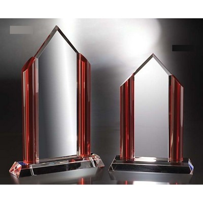 Fashion District Optic Crystal Award (7"x 11")