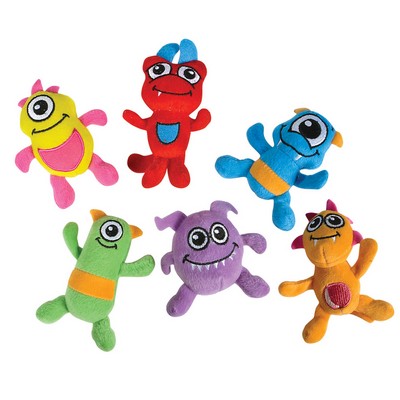 4 1/2" Funny Plush Monster