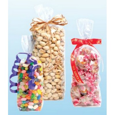 Clear Hard Bottom Bag (4"x2 1/2"x13")