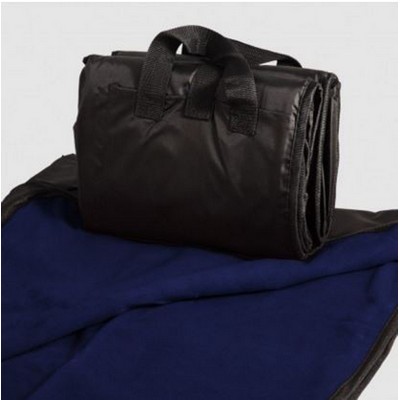 Picnic Blanket - Navy - Overseas (50"x60")