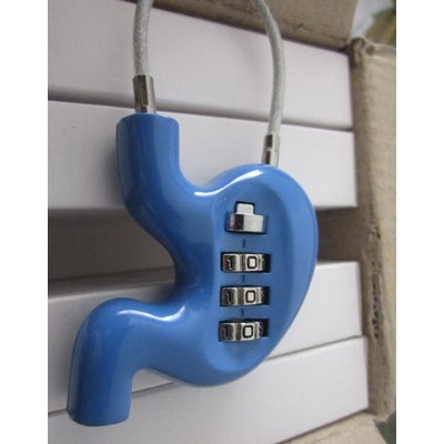 Lung Shape Coded Metal Lock