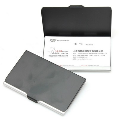 Slim Aluminum Name Card Holder