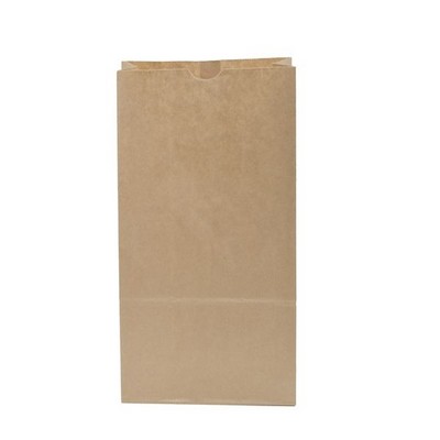 #25 Natural Kraft Grocery Bag (8¼"x5¼"x18")