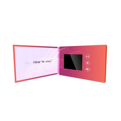 3.6" Promo Interactive Customized Video Book