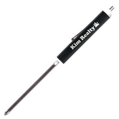 Pocket Screwdriver Reversible Flat Blade + Magnet Top