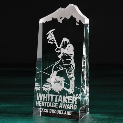 7" Mountain Summit Crystal Award