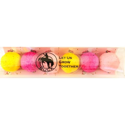 Wildflower Seed Bombs with Unicorn Background