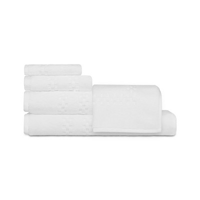 Oxford Viceroy Checker Board Textured Washcloth