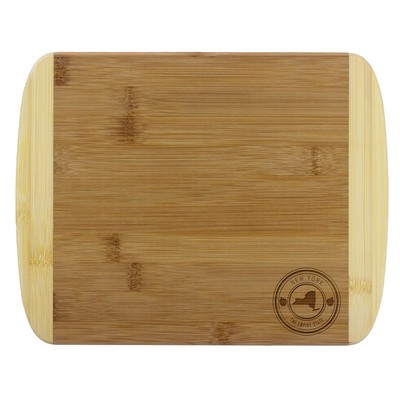 New York State Stamp 2-Tone 11" Cutting Board