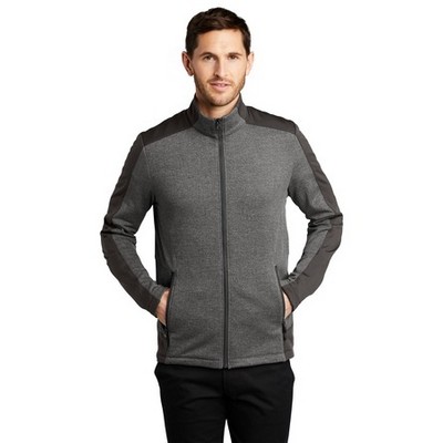 Port Authority ® Grid Fleece Jacket.