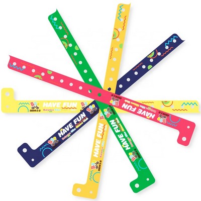 Custom Color Vinyl Wristband