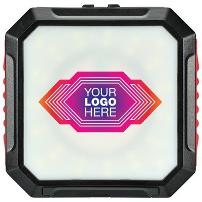 WeatherX Solar Power Bank with LED Light and Wireless Charger