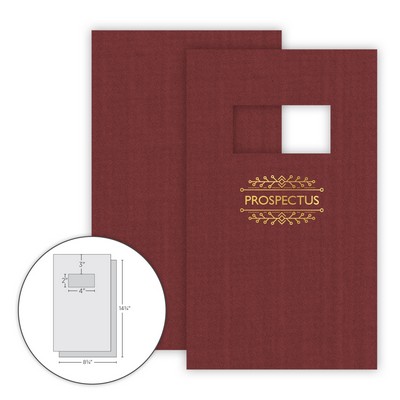 2 Piece Legal Report & Tax Cover with Window