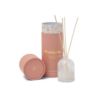 Petite Diffuser 1.5 Oz White - Flowers