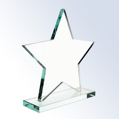 Jade Glass Star Award- Small