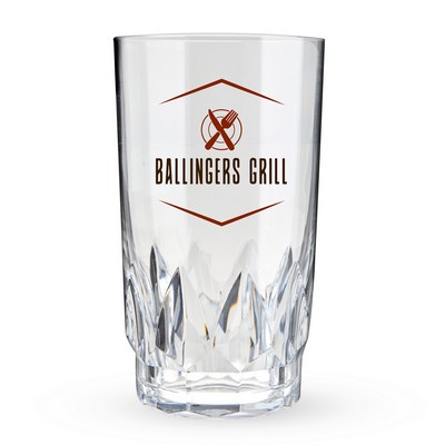 Viski® Shatterproof Acrylic Highball Tumbler, set of 4