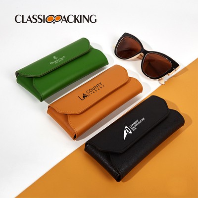 Vegan Leather Sunglasses Pouch