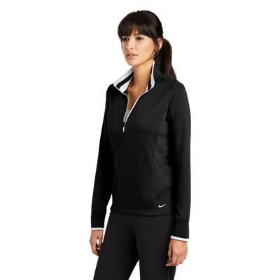 Nike Ladies Dri-FIT 1/2-Zip Cover-Up