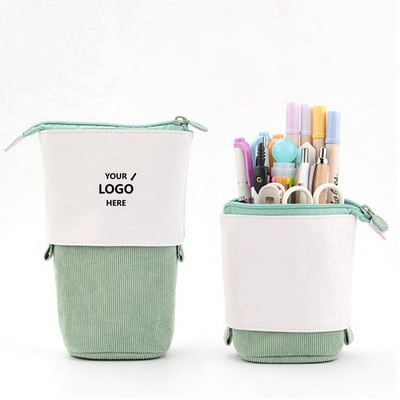 Retractable Zipper Pencil Case