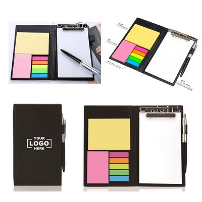 Notepad Clipboard w/Pen & Sticky Notes