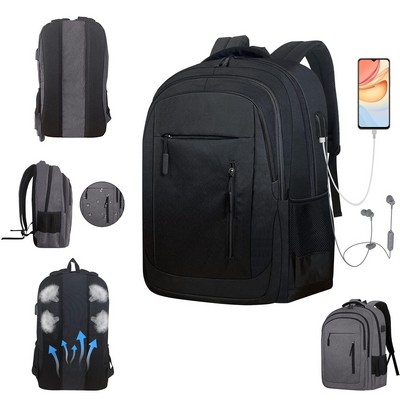 Laptop Backpack w/Mesh Back