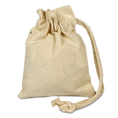 Sheeting Coin Drawstring Bag