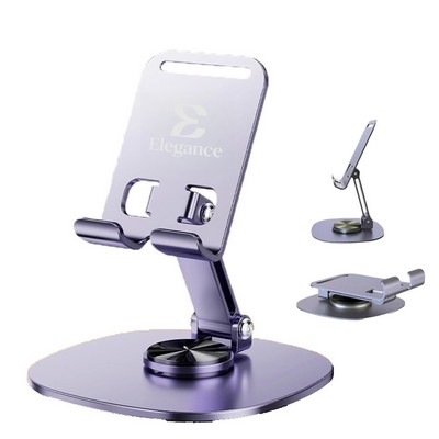 360 Degree Rotate Folding Adjustable Desktop Cell Phone Stand Holder