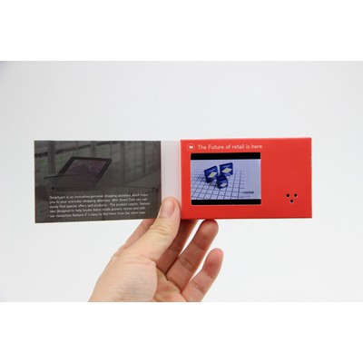2.4" Video Brochure Greeting Card