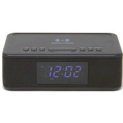 Kaito Emergency Radios & Wireless Mics Voyager Home Bluetooth Dual Alarm Clock/Radio