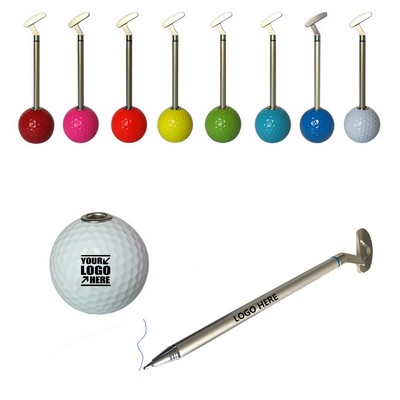Golf Shaped Metal Pen