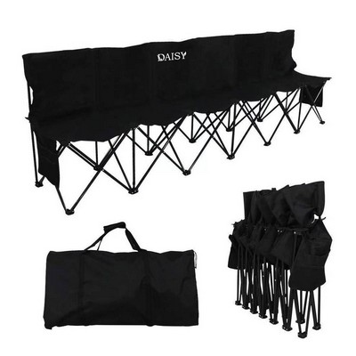 6 Seats Conjoined Foldable Chair