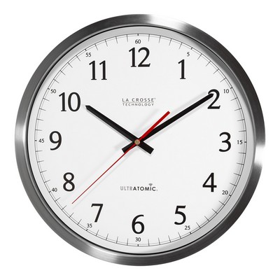 14" UltrAtomic Atomic Analog Wall Clock