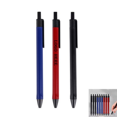 Premium Retractable Plastic Ballpoint Pen