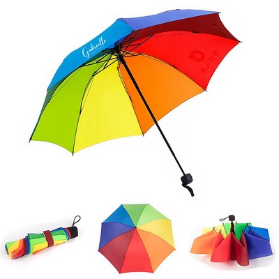Rainbow Folding Umbrella