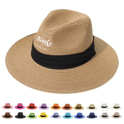 Breathable Panama Straw Hat